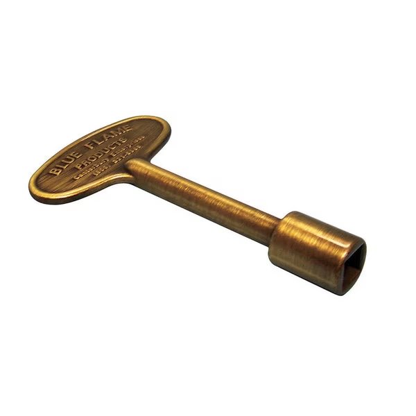 KEY ANTIQUE BRASS 3